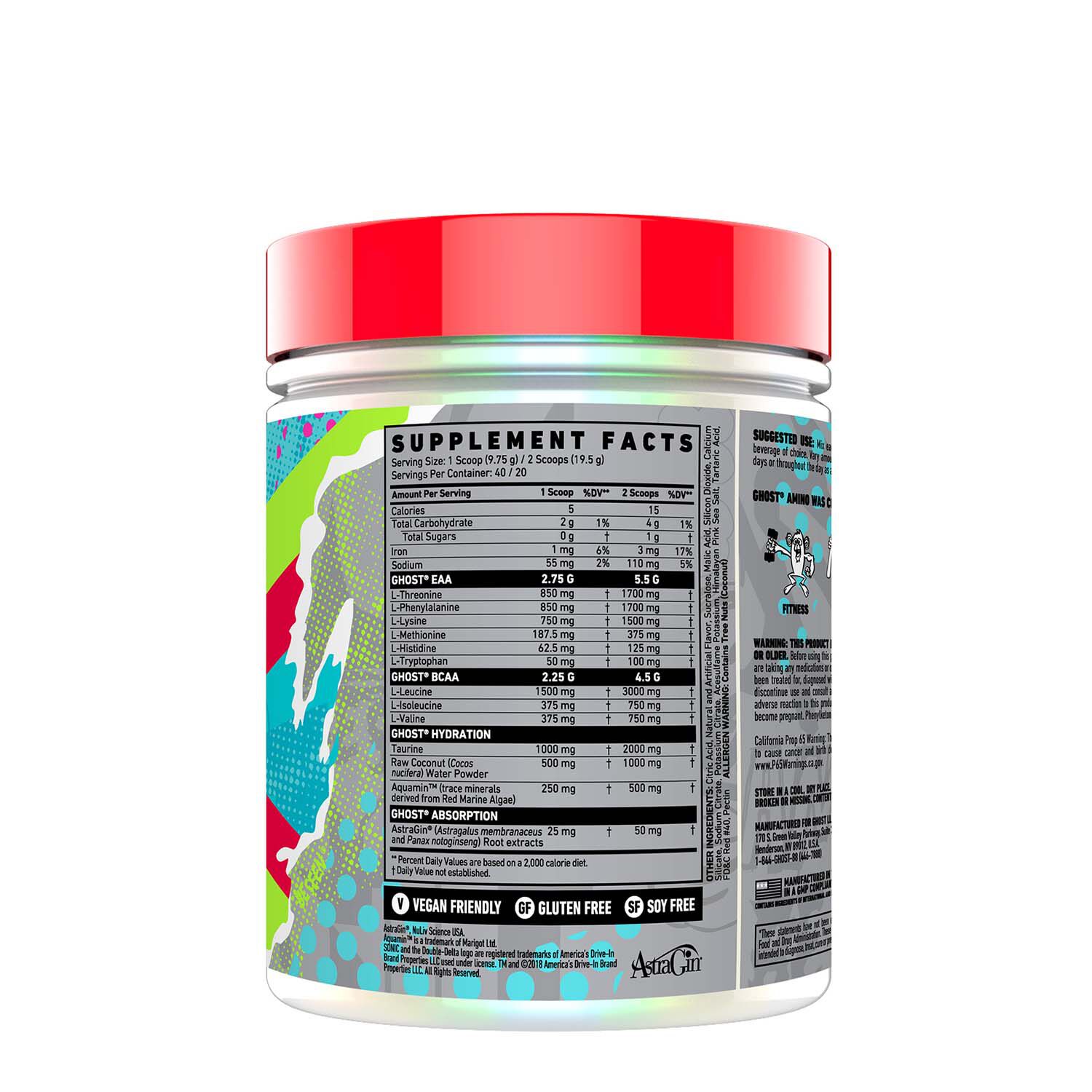 527964 GHOST® Help fuel recovery after workouts with GHOST AMINO